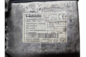WEBASTO PARKING HEATER BMW X5 E53 64 12 8380998 64468H Car type passenger cars