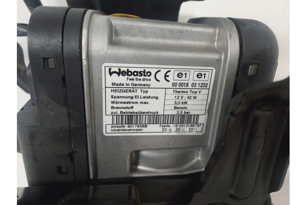 PARKING HEATER WEBASTO WATER PUMP THERMO TOP V VW Catalog number of the part 000018031232
