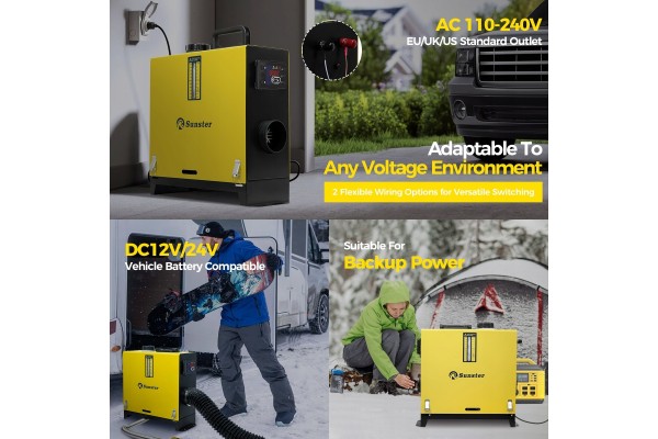 Parking heater 8 kW 12 V 24 V 220 V oil heater Webasto LCD Catalog number of the part A2013SL AC