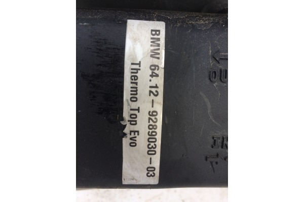 BMW X5 F15 X6 F16 webasto parking heater Catalog number of the part webastof15