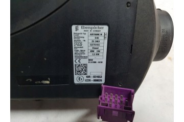 Webasto parking heater D4S 3 5kW MAN TGX TGS TGL TGM EURO 5 EURO 6 Catalog number of the part Webasto ogrzewanie postojowe D4S 3