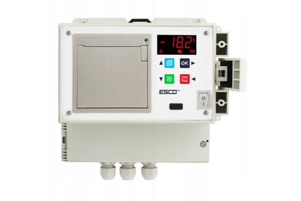 thermograph recorder with printer dr202 2 sensors