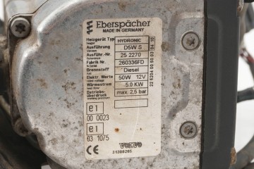 PARKING HEATER WEBASTO VOLVO V50 31308263 31308265 Version European