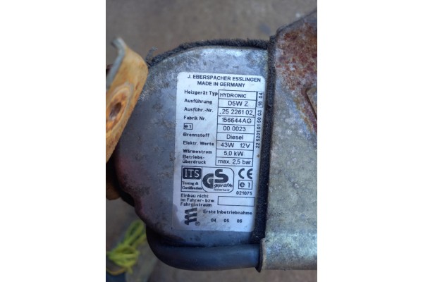 Calefactor adicional Webasto para Toyota Yaris Verso 99-05