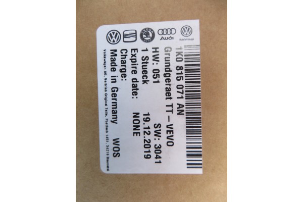 Calefactor de estacionamiento Webasto VW Sharan 7N0