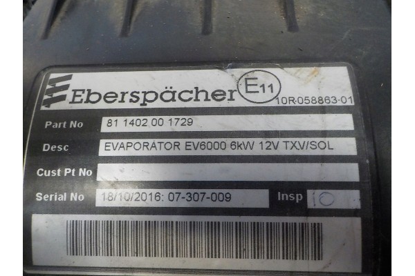 Calefactor estacionario Eberspacher 12V