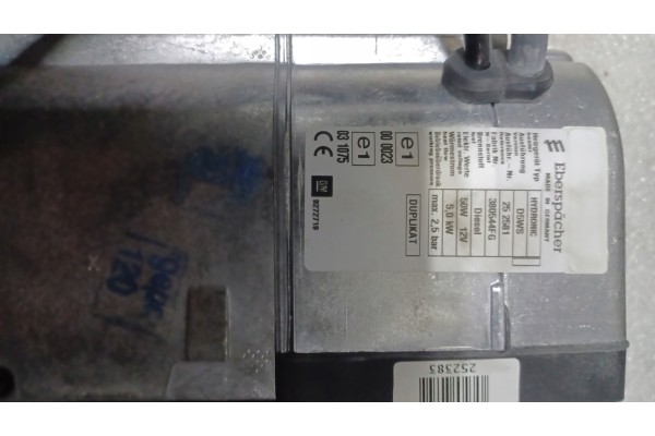 Webasto Eberspaecher Hydronic I D5WS Opel Insignia 252581 9272719 NEW Part manufacturer Eberspaecher