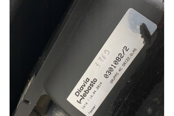 REFRIGERATION UNIT OPEL VIVARO C DIAVIA Catalog number of substitutes DIAVIA