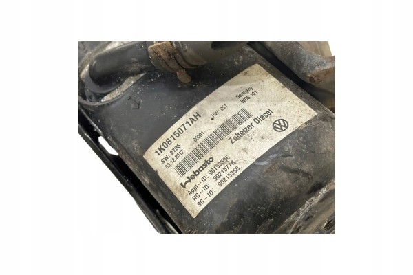 Volkswagen Sharan 1K0815071AH Calefactor Auxiliar Webasto