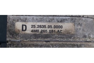 WEBASTO PARKING HEATER VW AUDI 4M0265081AC Catalog number of the part 4M0265081AC