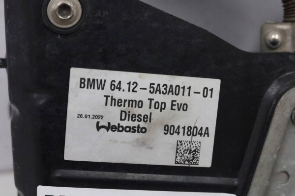 PARKING HEATER WEBASTO BMW 4 G22 G23 G26 5A3A011 DIESEL Catalog number of the part 5A3A011MWGK240626