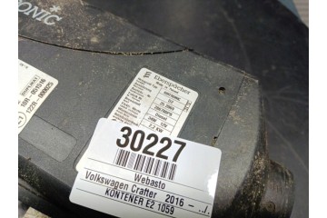 PARKING HEATER AIRTRONIC D2 WEBASTO 2 2KW 252069 Catalog number of the part Wrakowisko 30227