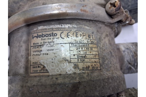 WEBASTO PARKING WATER HEATING THERMO 90ST VOLVO FH FM Car type trucks