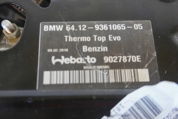WEBASTO BMW G12 G30 G32 TOP EVO 9361065 Part manufacturer BMW OE