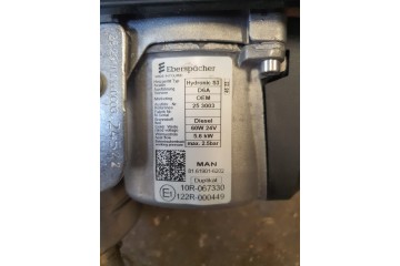 Parking heater webasto Eberspacher MAN TGX TGS TG3 81 61901 6202 Version European