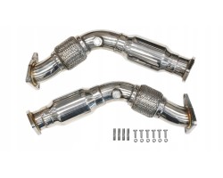 Downpipe Nissan 370Z Resonated Infiniti G37 Q50 Q60