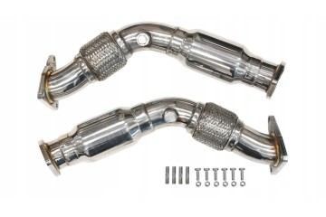 Downpipe Nissan 370Z Resonated Infiniti G37 Q50 Q60