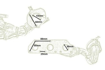TurboWorks Colector de Escape para Audi 2.7 BiTurbo