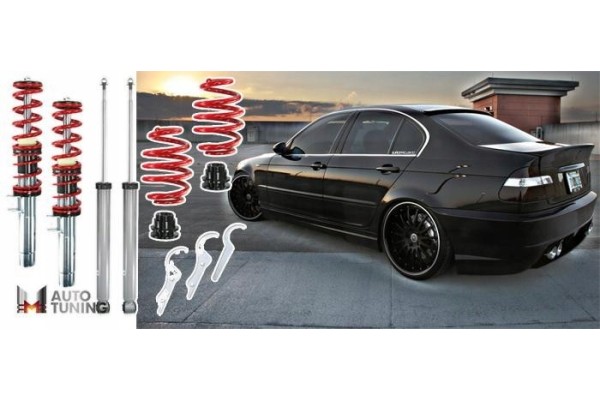 THREADED SUSPENSION BMW E46 4 6 CYL 98 05