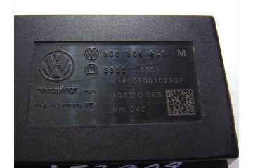 3C0905843M CONMUTADOR DE ARRANQUE VOLKSWAGEN PASSAT VARIANT (3C5) Highline 2006 3C0905843M 152909 VOLKSWAGEN - 5