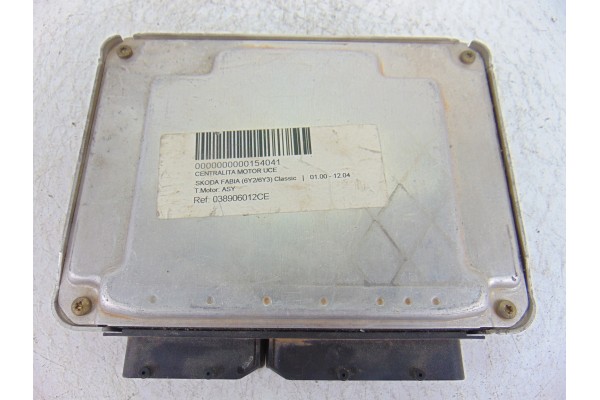 038906012CE CENTRALITA MOTOR UCE SKODA FABIA (6Y2/6Y3) Classic 2000 038906012CE 154041 SKODA - 1