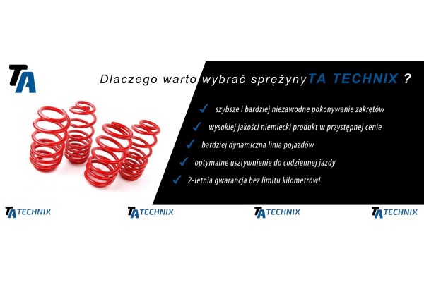 Fiat Uno 146A Lowering Springs 40 40 TA Technix Catalog number of the part EVOFI068F