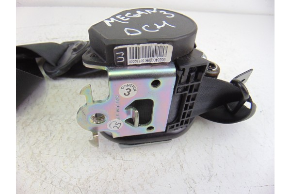  CINTURON SEGURIDAD DELANTERO DERECHO RENAULT MEGANE III BERLINA 5P Dynamique 2008 154606 RENAULT - 1