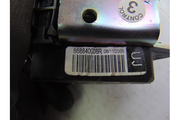  CINTURON SEGURIDAD DELANTERO DERECHO RENAULT MEGANE III BERLINA 5P Dynamique 2008 154606 RENAULT - 3