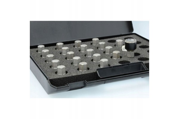SET OF MAIN KEYS WAF 17 MM MERCEDES BENZ B66408122 Packaging status original