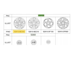 Alloy wheel 18 Hyundai Kona 2023