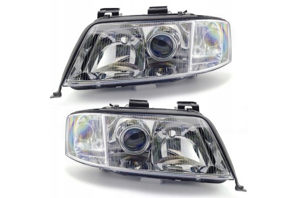 LAMP HEADLIGHTS AUDI A6 C5 H7 H1 SET L P DEPO