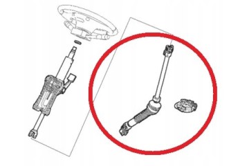 STEERING COLUMN IVECO DAILY ROLLER CROSS 35s 35c 50c 2012 2014 Quality of parts according to GVO P replacement with original qua
