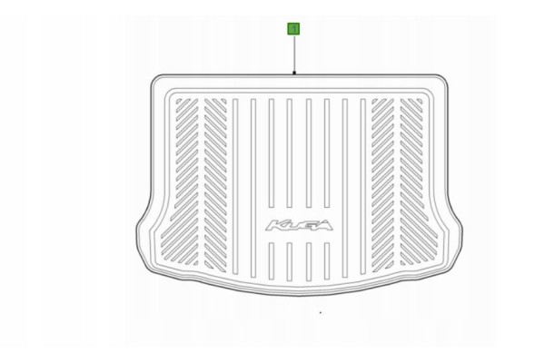 Luggage compartment lining 2008 2012