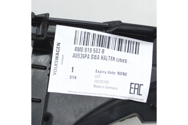 Soporte Izquierdo del Sensor de Monitorización de Ángulo Muerto AUDI