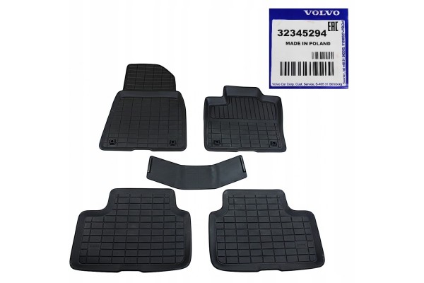 VOLVO OE RUBBER FLOOR MATS 4 ELEMENTS VOLVO C40 XC40 32345294