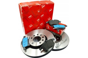 PADS DISCS SET FRONT TRW OPEL MERIVA B