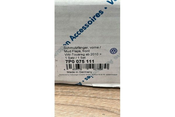 7P0075111 SPLASHERS TOUAREG 2010 2018 FRONT Part manufacturer VAG