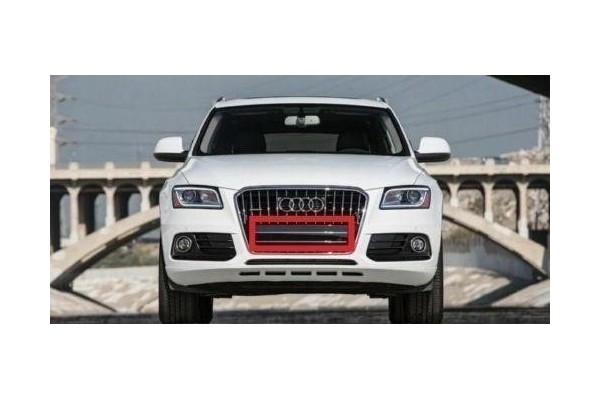 Audi Q5 13 16 front grill black gloss Quality of parts according to GVO Q original with factory logo OEM OES