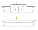 Audi Q5 2013-2016 - Parrilla frontal - Negro brillante