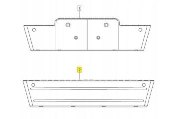 Audi Q5 2013-2016 - Parrilla frontal - Negro brillante