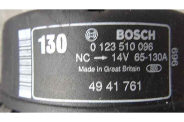 4941761 ALTERNADOR SAAB 9-5 FAMILIAR (01.1999) 2.0 T Ecopower 1999 4941761 159247 SAAB - 2
