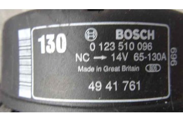 4941761 ALTERNADOR SAAB 9-5 FAMILIAR (01.1999) 2.0 T Ecopower 1999 4941761 159247 SAAB - 2