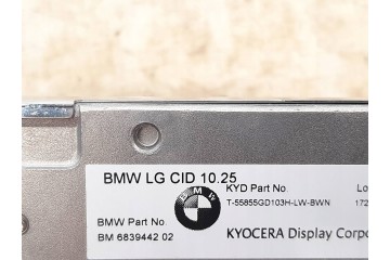 Display Monitor Screen 10 25 BMW 7 G11 G12 Catalog number of the part 6801300 6839442