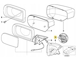 Set Antrieb Left BMW 5 E39 7 E38 Original 67138375459