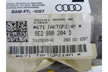 8E2880204D AIRBAG DELANTERO DERECHO AUDI A4 AVANT (8E) 2.0 TDI (DPF) (125kW) 2008 8E2880204D 160239 AUDI - 2