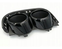 ASO EXHAUST PIPE CAP SHUTTER BLACK GLOSSY 4K0807811B p le
