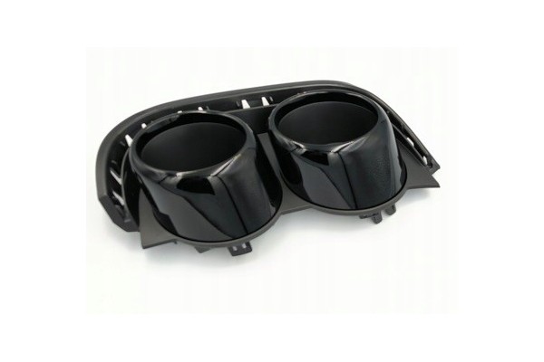 ASO EXHAUST PIPE CAP SHUTTER BLACK GLOSSY 4K0807811B p le