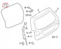 Tailgate opening seal Subaru Forester 18 63516SJ000