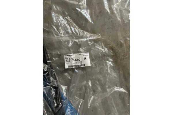 Tailgate opening seal Subaru Forester 18 63516SJ000 Catalog number of the part 63516SJ000