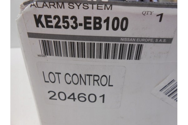 NAVARA III D40 CAR ALARM Car type passenger cars